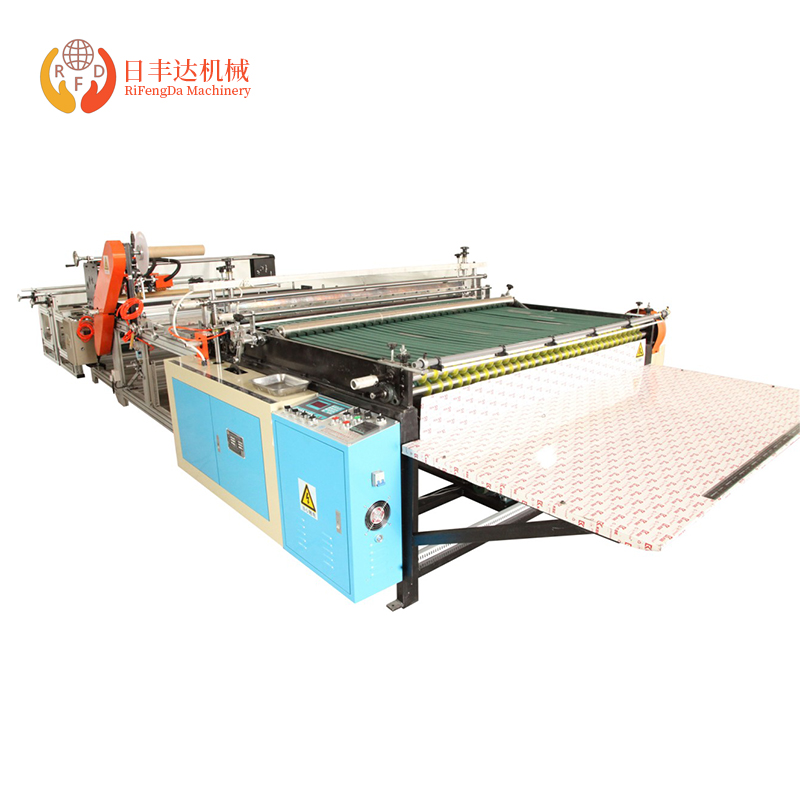 Three Side Seal Bag Making Machine For Big PE Foam Bag And Air Bubble Bag