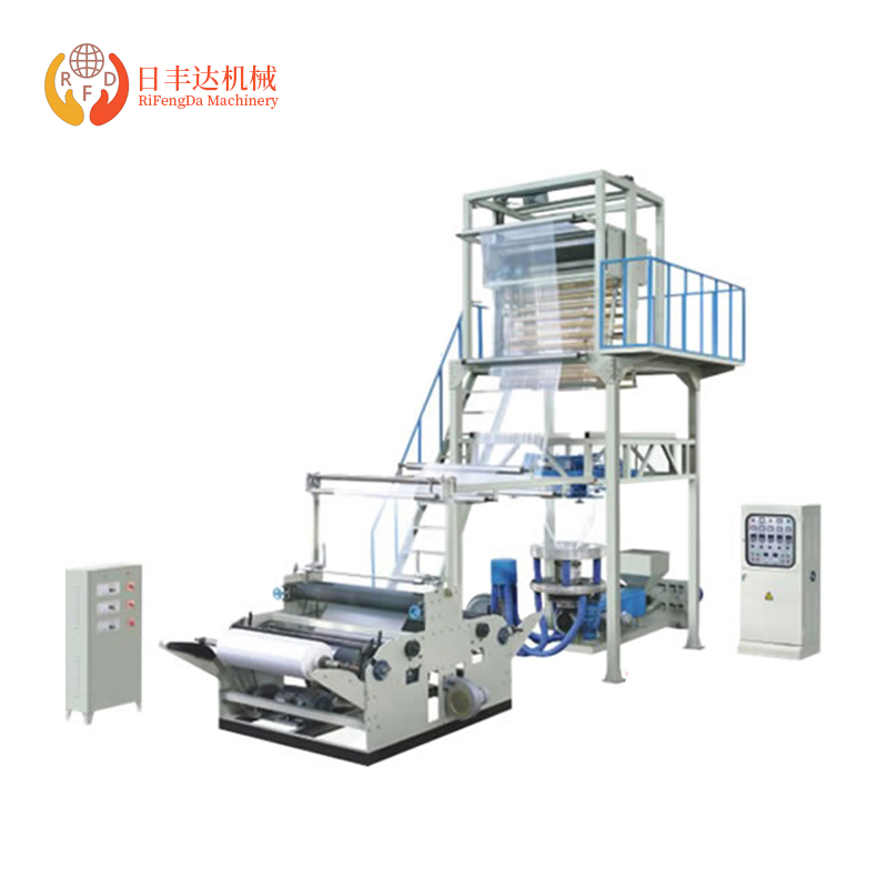 Double-Cutting and Winding Rotary Die Film Blowing Machine